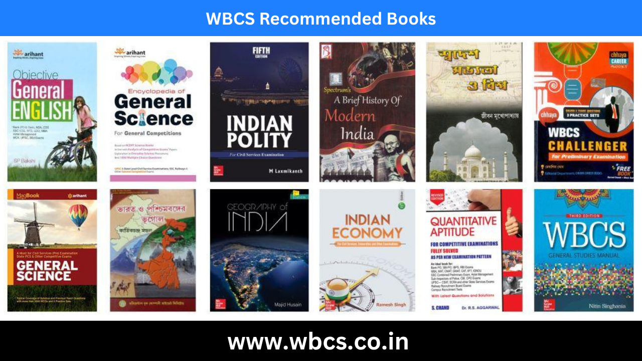 Top 5 Books for WBCS Preliminary Exam 2025 (With Bengali & English Options) | Proven by Experts